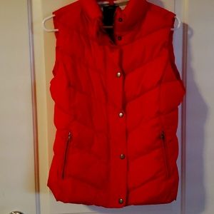 Old Navy red vest